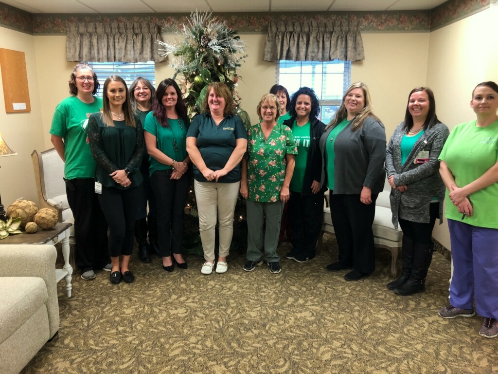 Nursing Home Shows Support for Barnesville Grad